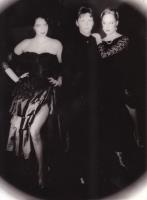 Kathy Hill, Paul Simon and Sally Whittaker